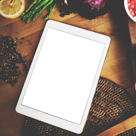 Mockup Copy Space Blank Screen Concept