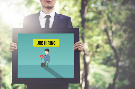 Career Employment Recruitment Job Hiring Comcept
