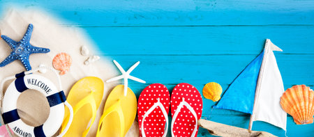 Beach Summer Holiday Vacation Journey Exploration Concept