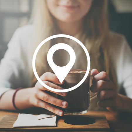 Location Global Positioning System Navigation Trip Concept