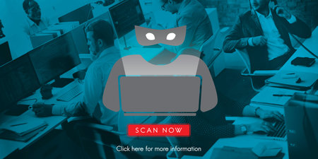 Scam Virus Spyware Malware Antivirus Concept