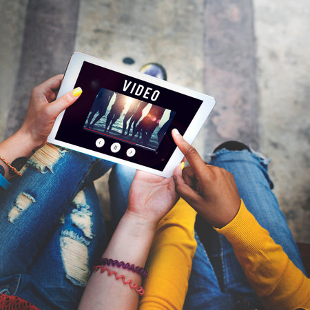 Video Entertainment Browsing Connect Digital Concept