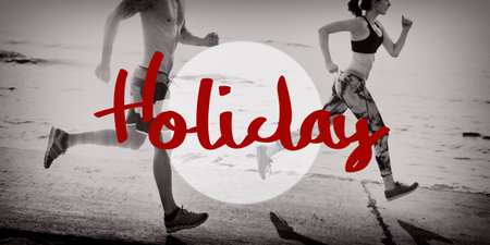Holiday Vacation Adventure Travel Word Concept