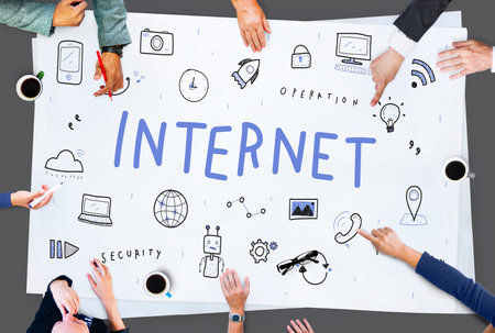 Communication Connection Internet Multimedia Technology Concept