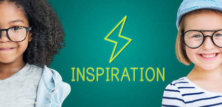 Kids Inspiration Friendship Together Concept