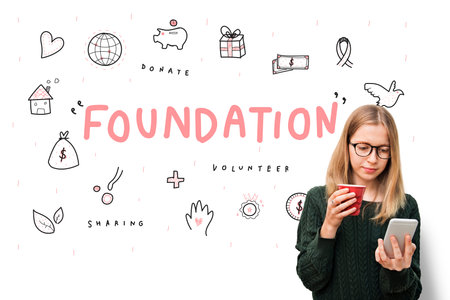 Foundation Donations Charity Support Concept