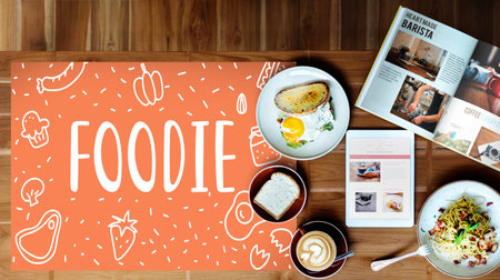Foodie Gourmet Cuisine Eat Meals Concept