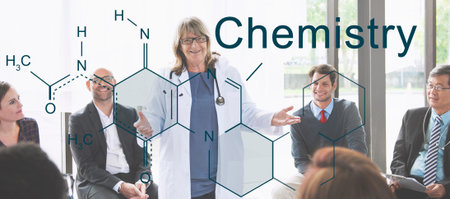 Chemistry Science Experiment Formula Concept