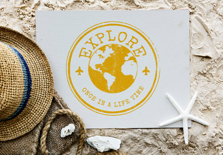 Journey Destination Explore Vacation Graphic Concept