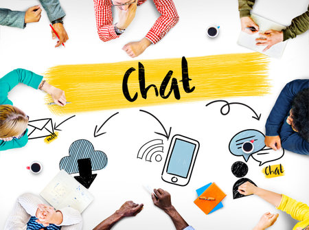 Social Media Connection Communication Friends Concept