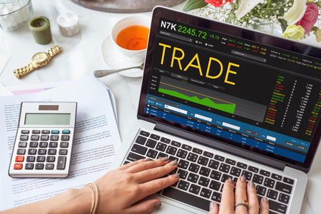 Stock Exchange Trading Forex Finance Graphic Concept