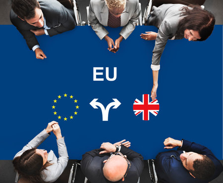 Brexit Bremain UK EU Referendum Concept