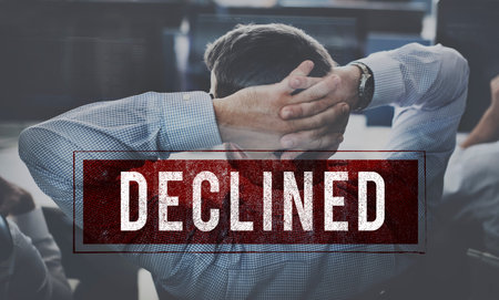 Denied Rejected Banned Failed Stamp Graphic Concept
