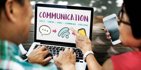 Social Media Networking Online Communication Connect Concept