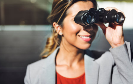 Binocular Vision Observe Solution Finding Concept