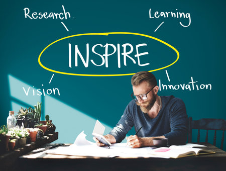 Inspire Education Learn Diagram Concept