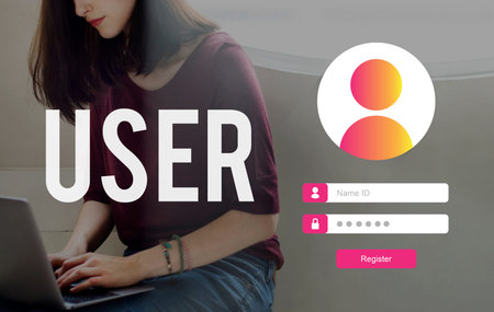 User Internet Sign In Privacy Concept