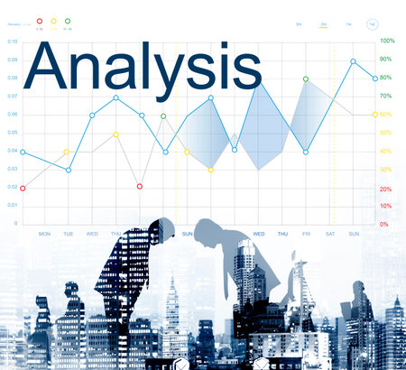 Report Analysis Progress Chart Concept