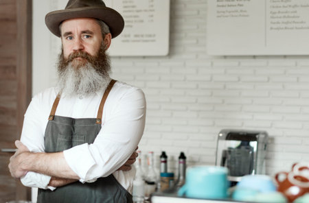 Barista Prepare Coffee Working Order Concept
