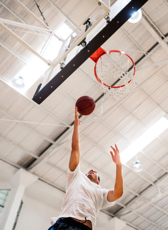 Basketball Bounce Competition Exercise Player Concept