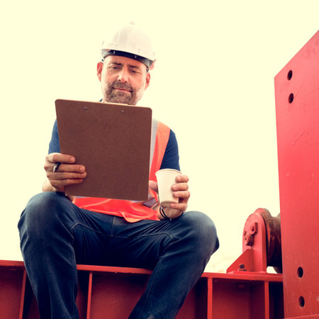 Architecture Construction Safety First Career Concept
