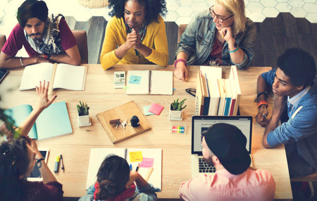 Diverse Group People Working Together Concept