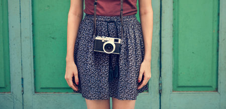 Girl Adventure Hangout Traveling Holiday Photography Concept