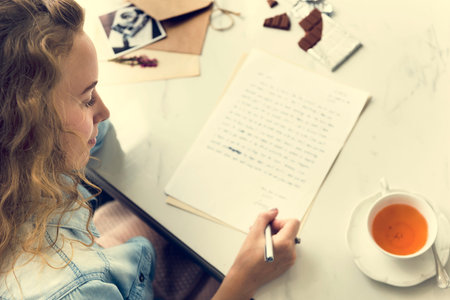 Written Women Female Girl Message Statement Concept