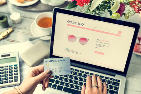 Shopping Internet Digital Connection Networking Concept