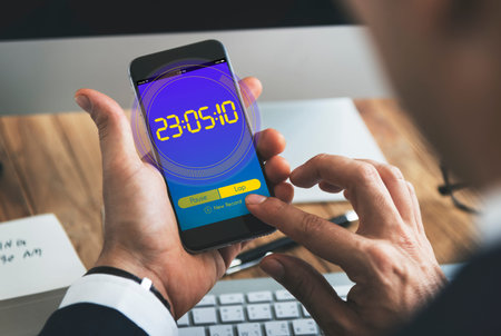 Stopwatch Clock Time Countdown Graphic Words