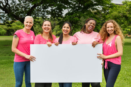 Women Breast Cancer Support Charity Concept