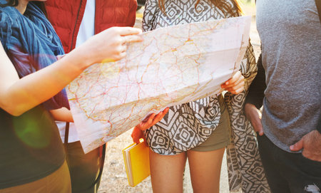 Group of People Traveling Concept