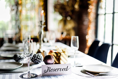 Restaurant Chilling Out Classy Lifestyle Reserved Concept