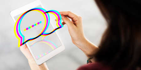 Technology Gadget Application Icons Signs Concept