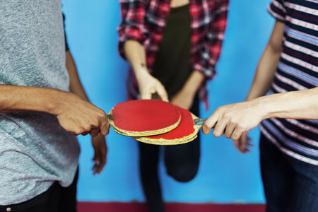 Table Tennis Ping-Pong Sport Activity Concept