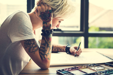 Tattoo Woman Creative Ideas Design Inspiration Concept