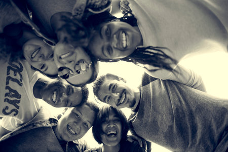 Diverse Group People Huddle Concept