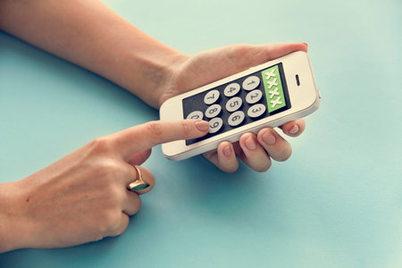Telecommunication Digital Device Calulator Concept