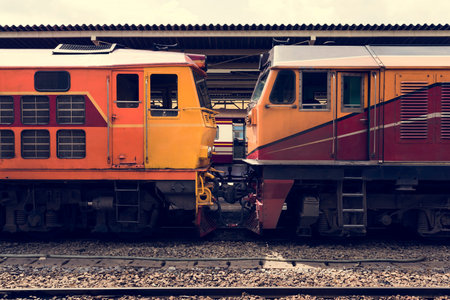 Train Transportation Railway Concept