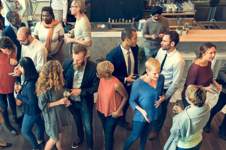 Party People Communication Talking Happiness Concept
