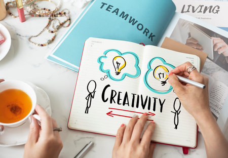Creativity Ideas Brainstorm Communication Light Bulb Concept