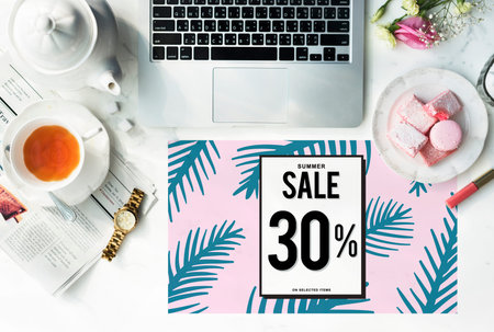 Sale Discount Promotion Marketing Graphic Concept