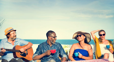Group Of People Together Concept