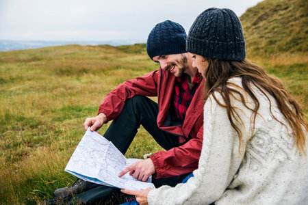 People Relaxation Sitting Mountain Carefree Togetherness Concept