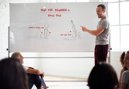 Diversity People Exercise Class Relax Concept