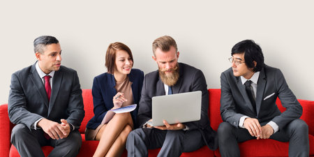 Business People Data Information Technology Concept