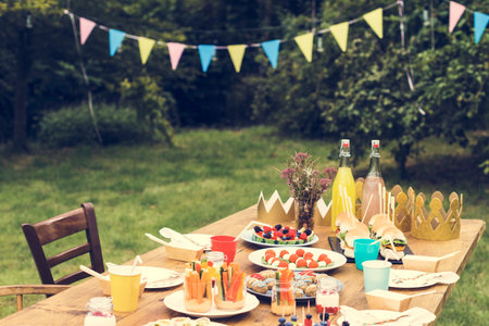 Table Setting Food Celebration Party Concept