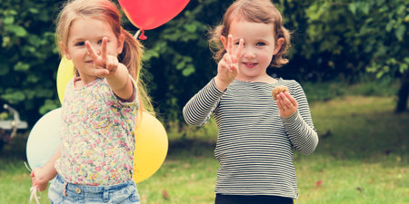 Kids Celebration Party Happiness Concept