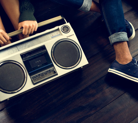 Stereo Media Equipment Radio Concept