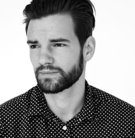Man Serious Studio Portrait Concept